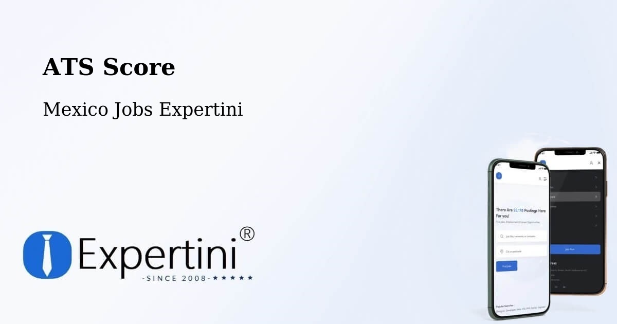 Resume ATS Score & Job Description Match Tool – Libres - Mexico Jobs Expertini